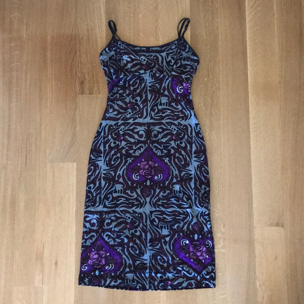 Vintage 90’s Betsey Johnson Franky Bodycon dress - Picture 1 of 8